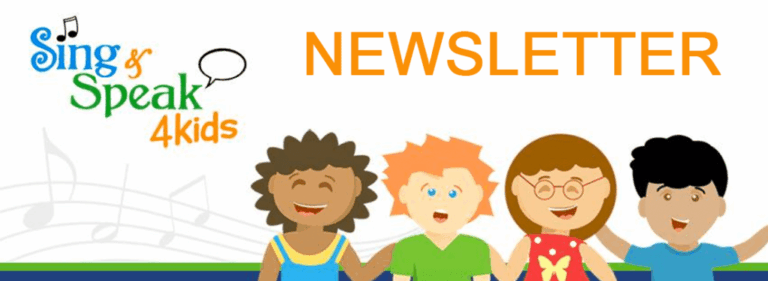 Newsletter_Sing and Speak 4 Kids