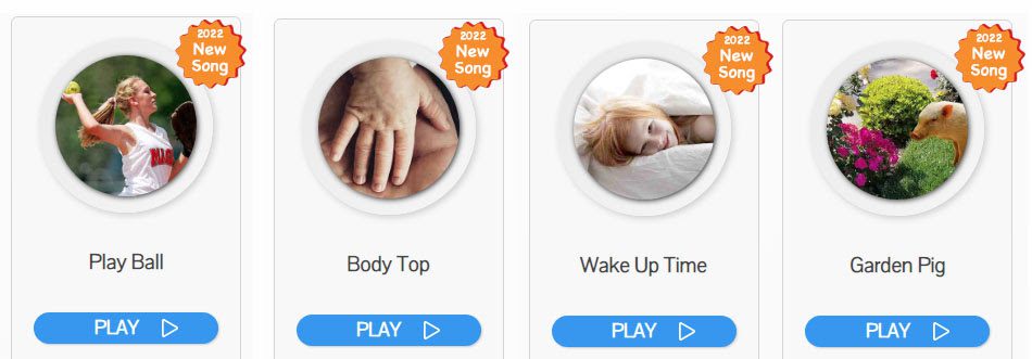 4 New Songs March 2022_Sing and Speak 4 Kids