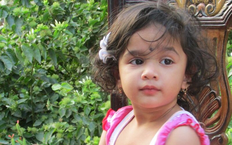 Latina girl, toddler, outside_Sing and Speak 4 Kids