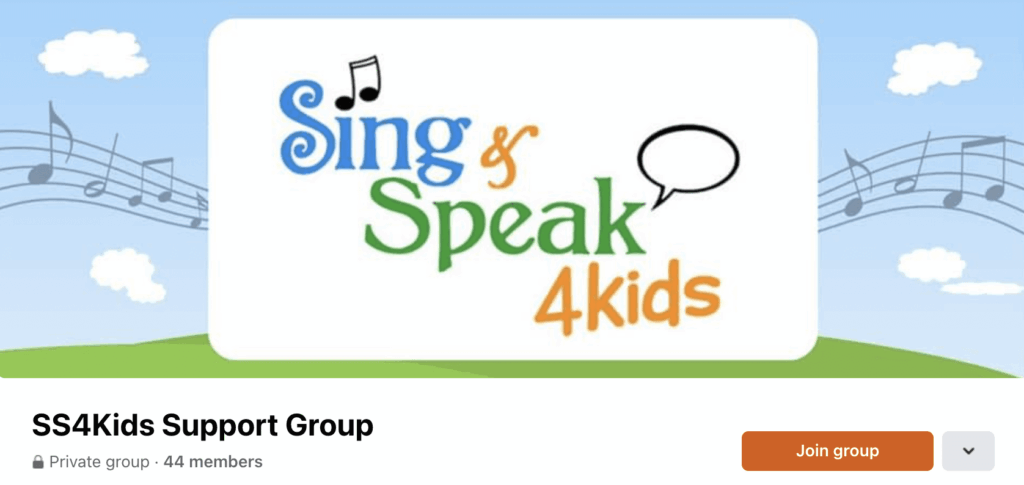 SS4Kids Support Group_Sing and Speak 4 Kids