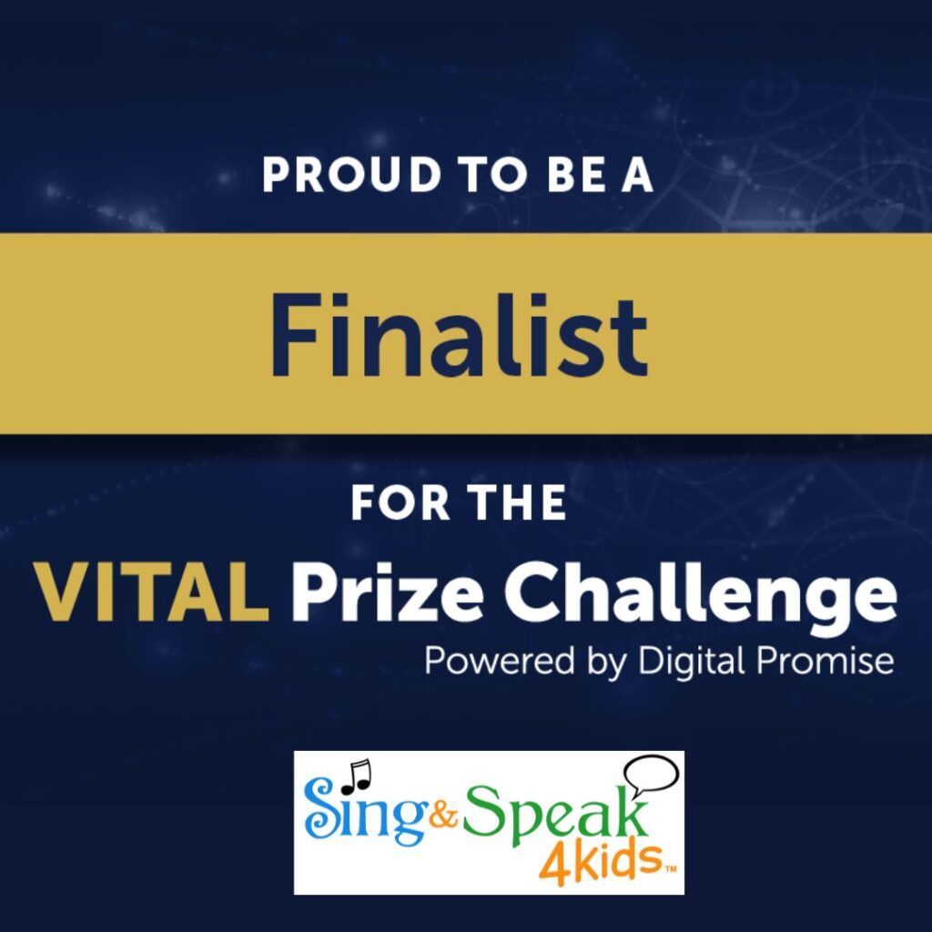Vital Prize Challenge Finalist 2023_Sing and Speak 4 Kids