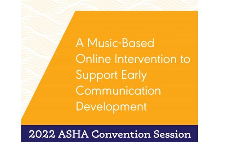 ASHA Convention Session Course_Sing and Speak 4 Kids