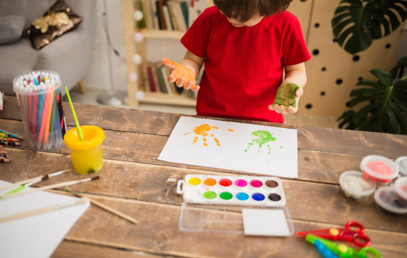 mothers day hand print_Sing and speak 4 kids-7