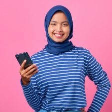 social media, phone, girl